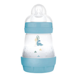 MAM Start Easy Biberon Océan anti-colique débit 1 - 160ml + Tétine plate