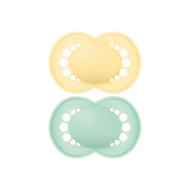 MAM Original Sucettes orthodontiques 6+ mois non imprimées lot de 2