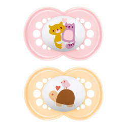 MAM Original Sucettes orthodontiques 6+ mois Better Together lot de 2