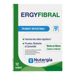 Nutergia Ergyfibral 12 cubes à mâcher