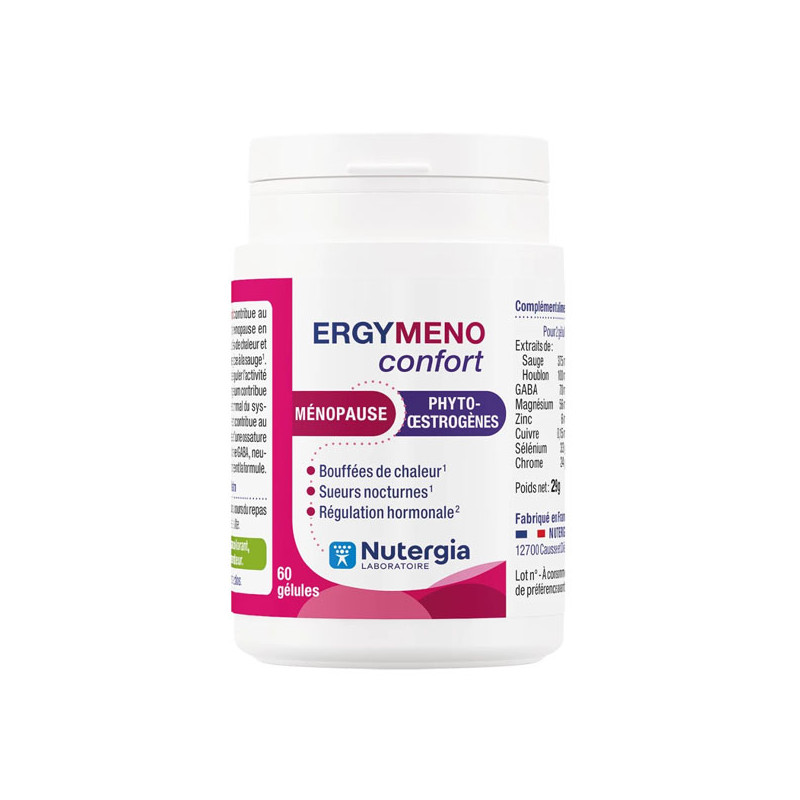 Nutergia Ergymeno Confort 60 gélules