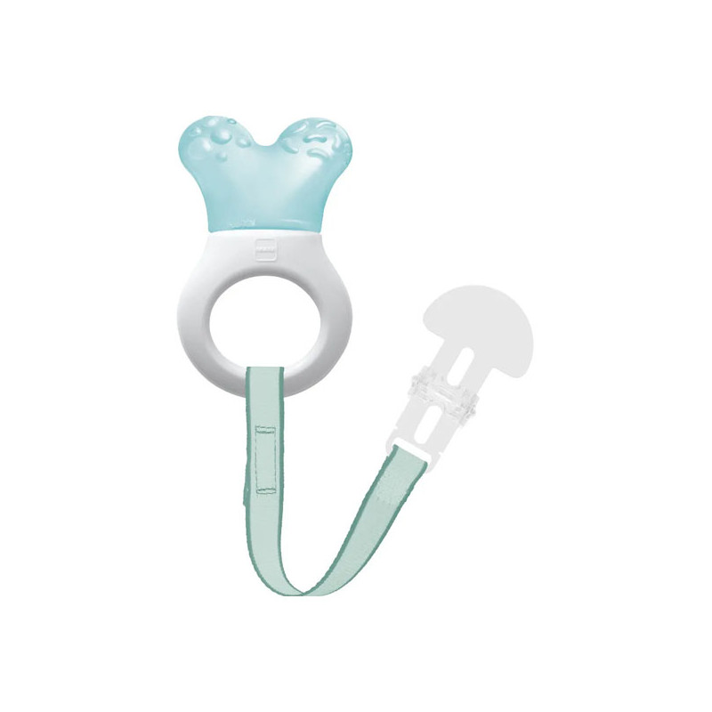 MAM Anneau de Dentition réfrigérant 2 mois et + avec attache MAM Anneau de Dentition réfrigérant 2 mois et + avec attache