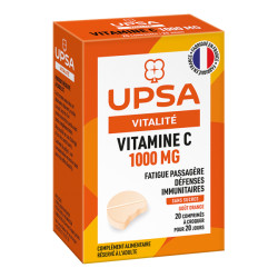 UPSA Vitalité Vitamine C 1000mg 20 comprimés à croquer