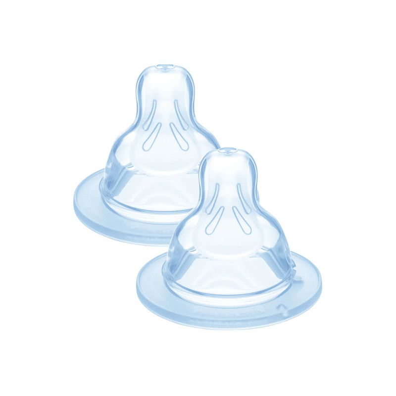 MAM Tétine silicone débit 2 lot de 2 MAM Tétine silicone débit 2 lot de 2