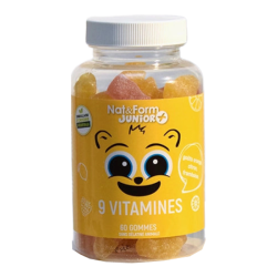 Nat&form Junior + 9 Vitamines 60 Gummies
