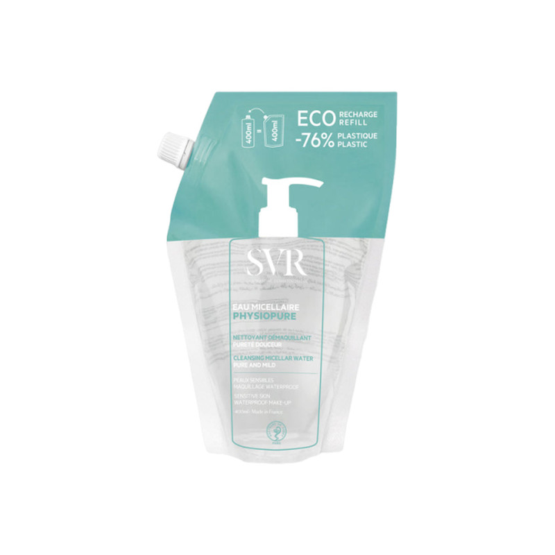 SVR Physiopure Eau micellaire éco-recharge 400ml