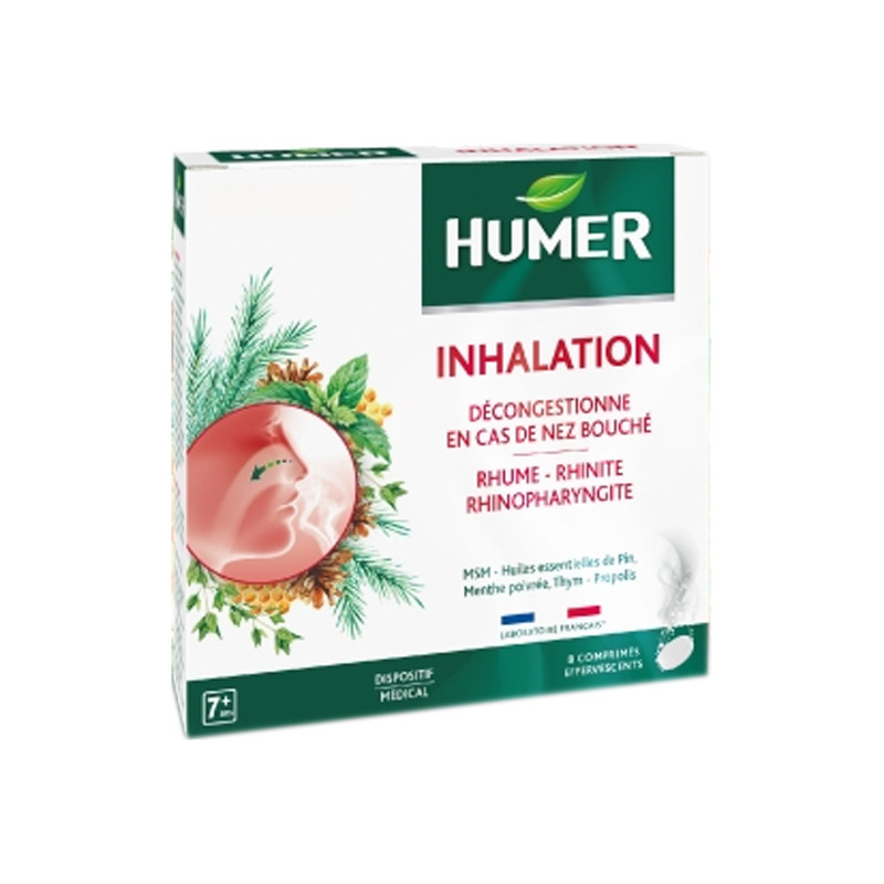 Humer Inhalation 8 comprimés effervescents Humer Inhalation 8 comprimés effervescents
