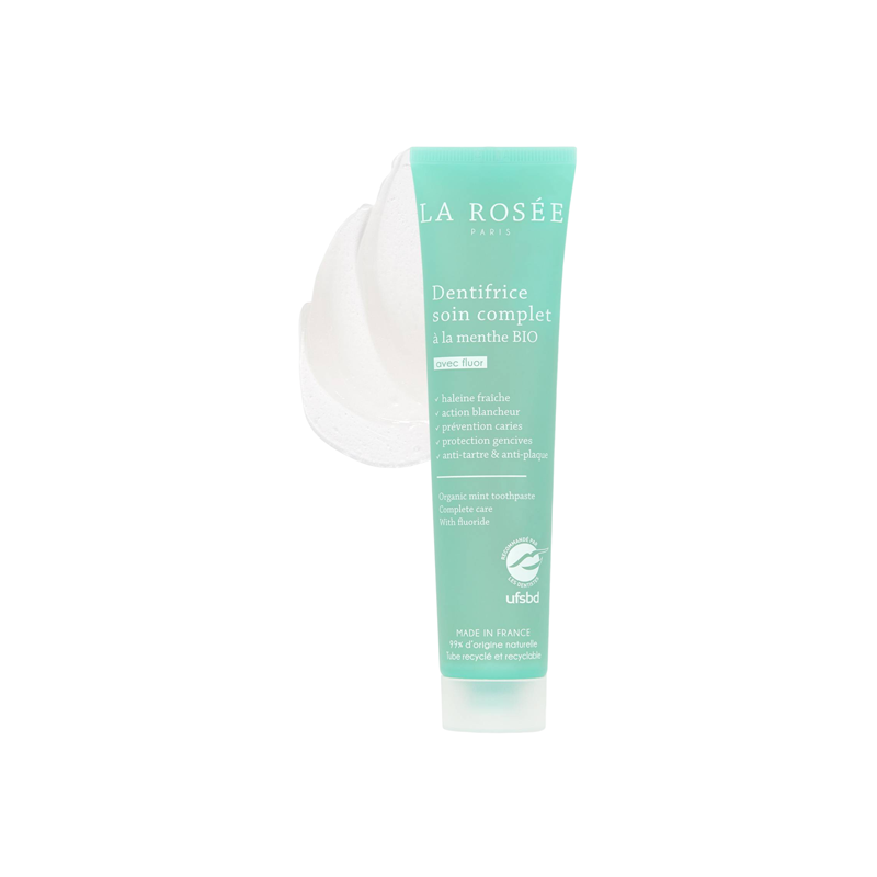 La Rosée Dentifrice soin complet menthe bio 75ml La Rosée Dentifrice soin complet menthe bio 75ml