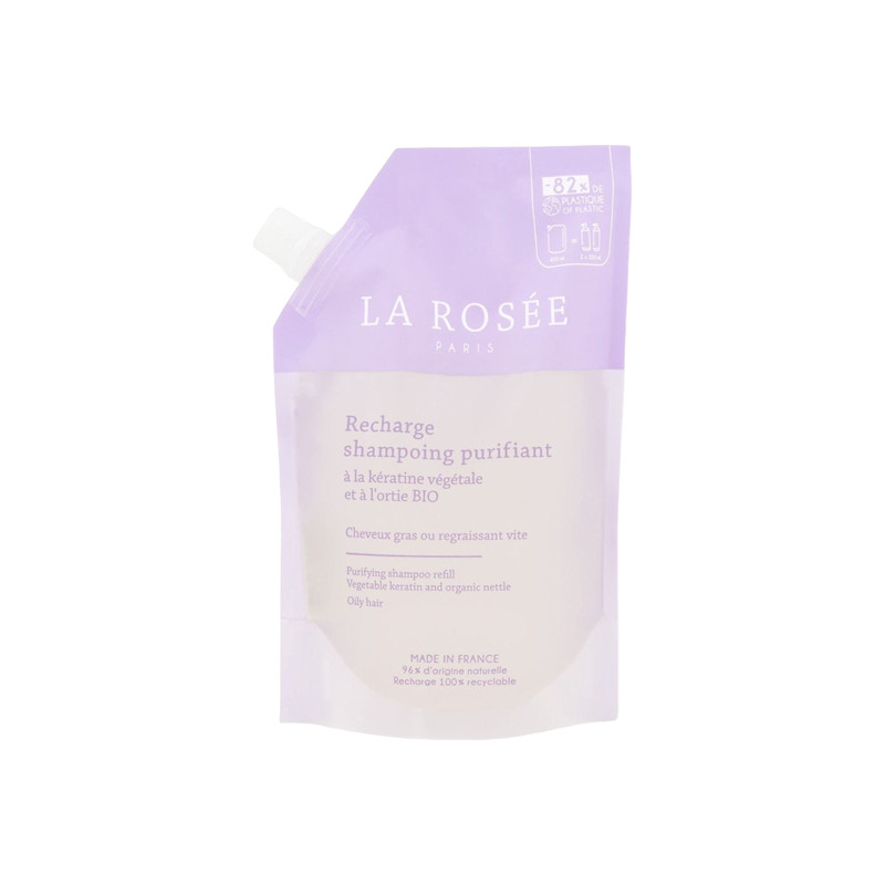 La Rosée Recharge shampoing purifiant bio 400ml La Rosée Recharge shampoing purifiant bio 400ml