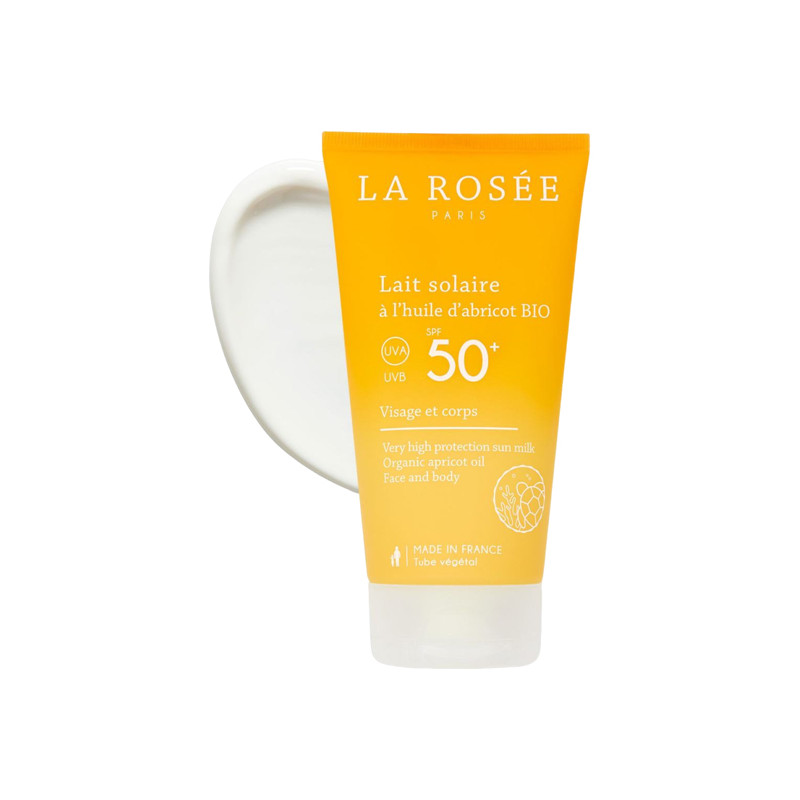 La Rosée Lait solaire à l'huile d'abricot bio SPF50+ 150ml La Rosée Lait solaire à l'huile d'abricot bio SPF50+ 150ml