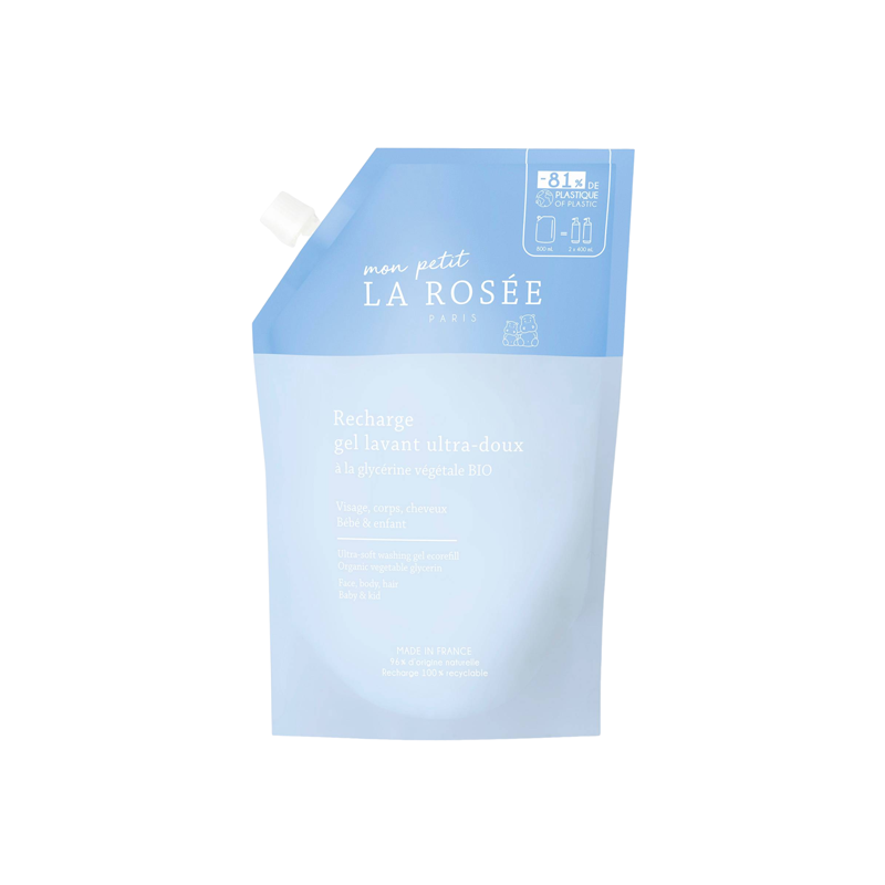 La Rosée Mon petit Écorecharge Gel lavant ultra-doux bio 800ml