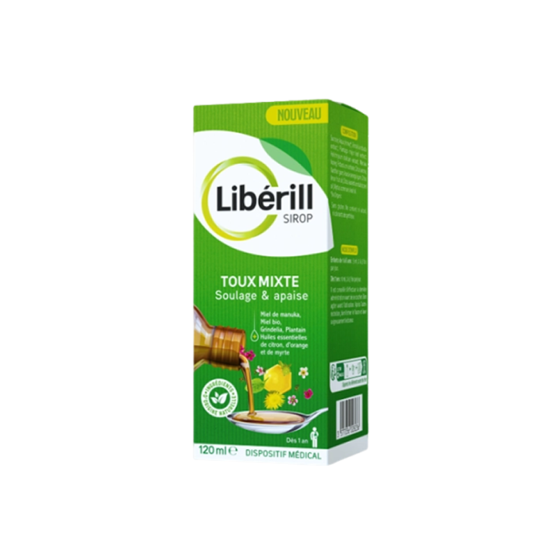 Libérill Sirop Toux Mixte 120ml Libérill Sirop Toux Mixte 120ml