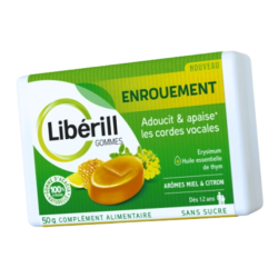 Libérill Gommes enrouement 50gr