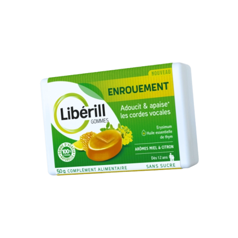 Libérill Gommes enrouement 50gr Libérill Gommes enrouement 50gr