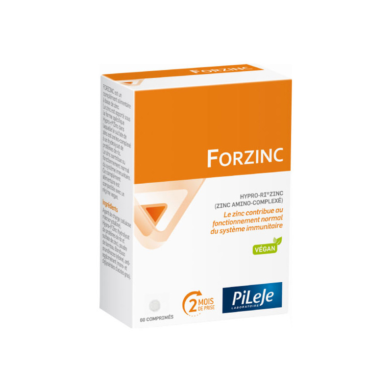 Pileje Forzinc 60 comprimés Pileje Forzinc 60 comprimés