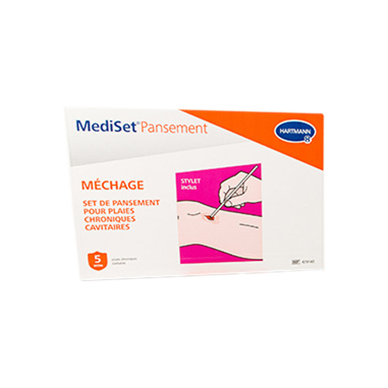 Hartmann Mediset Set de pansement méchage Hartmann Mediset Set de pansement méchage