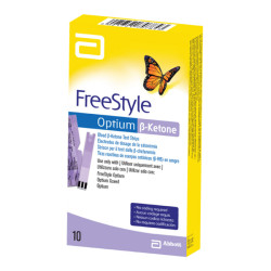 FreeStyle Optium B-Ketone 10 électrodes