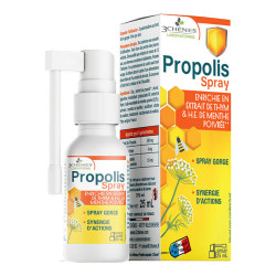 3 Chênes Propolis Spray Gorge 25ml