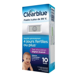 Clearblue Test d'ovulation Digital Avancé