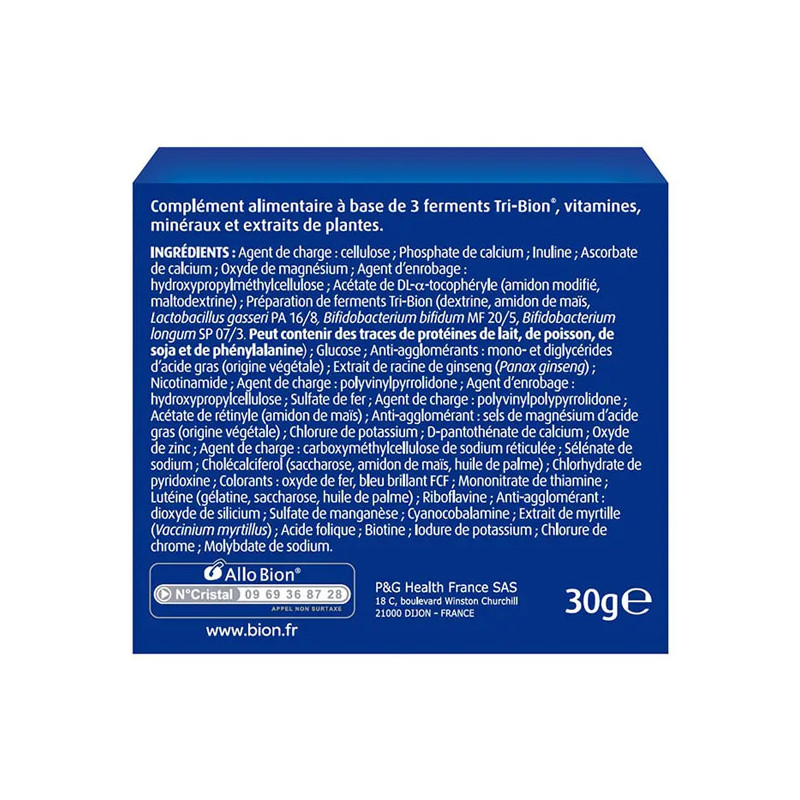 Bion 3 Vitalité 50+ boîte...