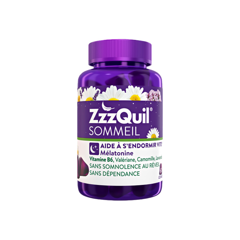 ZzzQuil Sommeil arôme fruits des bois 60 gommes