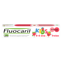 Fluocaril Dentifrice Kids 0-6 ans fraise 75ml