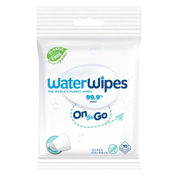 WaterWipes On the Go 10 Lingettes