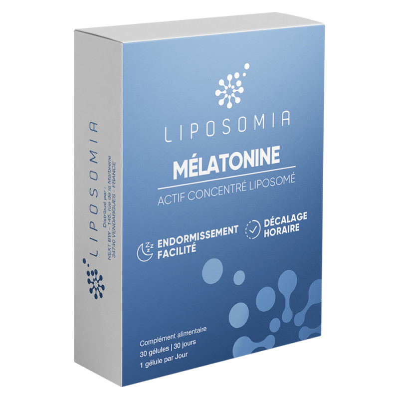 Prescription Nature Mélatonine Liposomia 30 gélules
