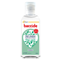 Baccide Gel mains hydroalcoolique Parfum thé vert 30ml