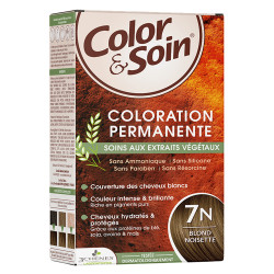 Les 3 chênes color & soin 7N blond noisette 135ml