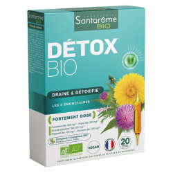 Santarome Détox bio 20 ampoules