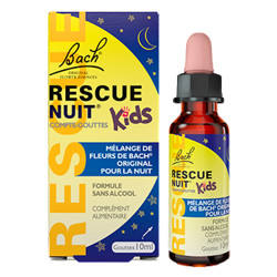 Rescue Bach Kids Nuit Compte-gouttes 10ml