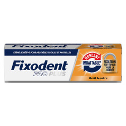 Fixodent Pro Plus Crème adhésive mordant imbattable 57gr