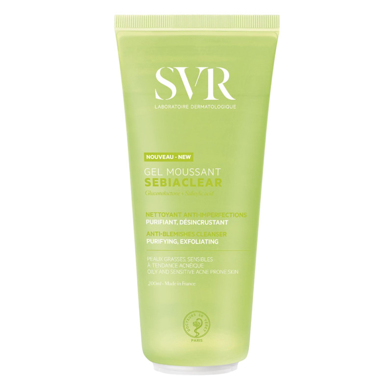 SVR Sebiaclear Gel moussant anti-imperfections 200ml