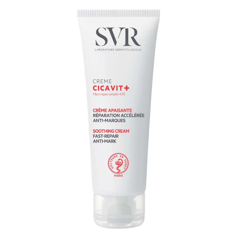 SVR Cicavit+ Crème apaisante réparation accélérée anti-marques 100ml SVR Cicavit+ Crème apaisante réparation accélérée anti-marques 100ml