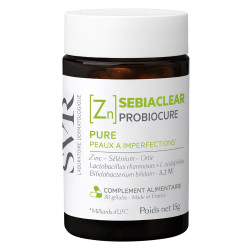 SVR Sebiaclear Probiocure Zn Pure 30 gélules