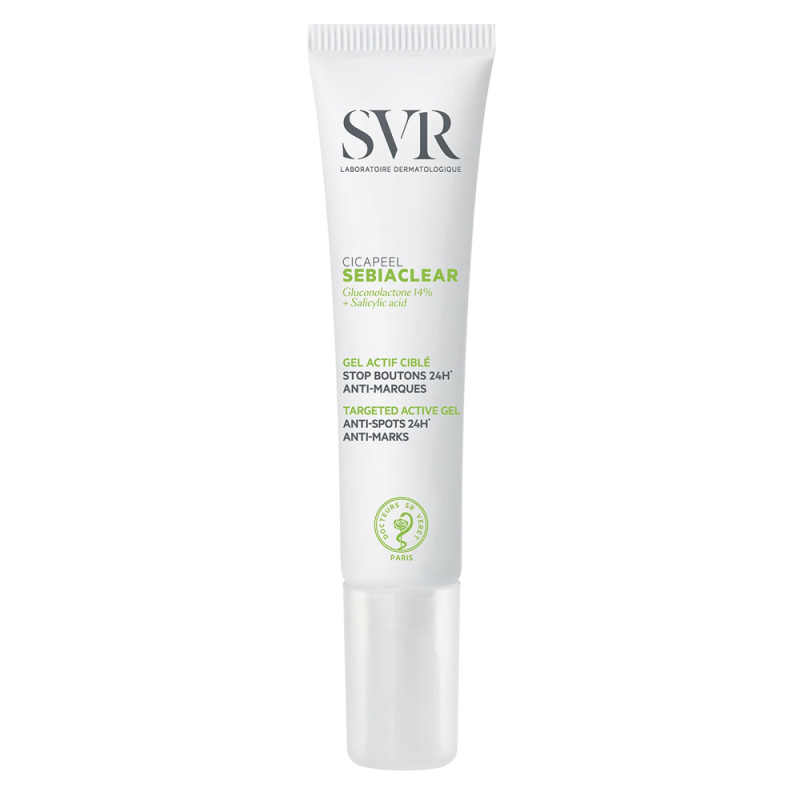 SVR Sebiaclear Cicapeel Gel actif ciblé 15ml