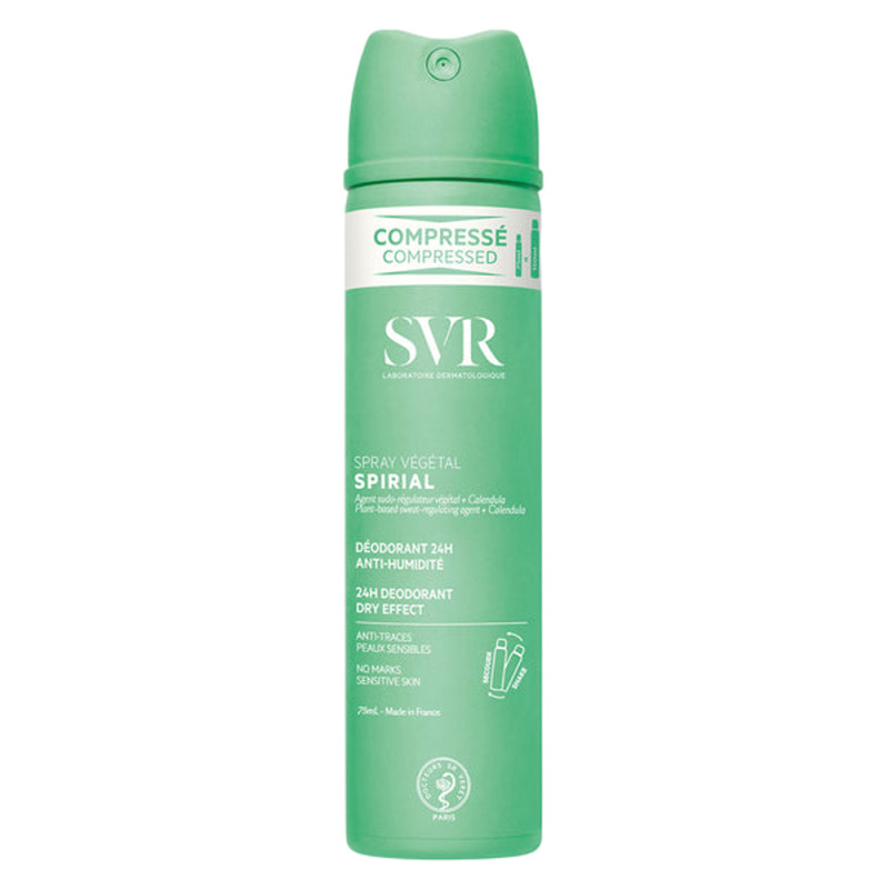 SVR Spirial Spray Végétal déodorant anti-humidité 48H 75ml