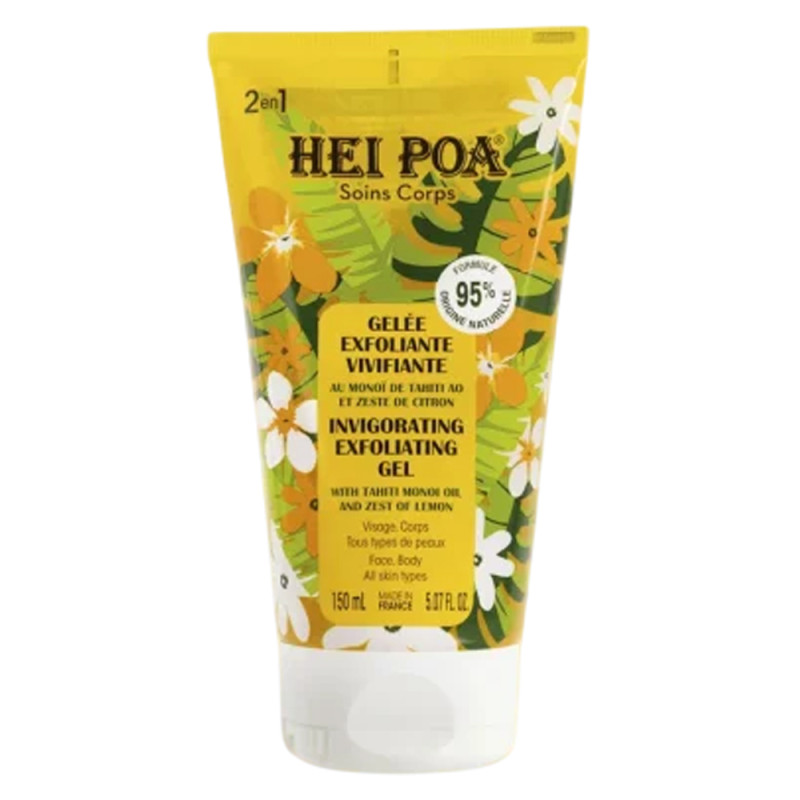 Hei Poa Gelée exfoliante vivifiante Monoï 150ml
