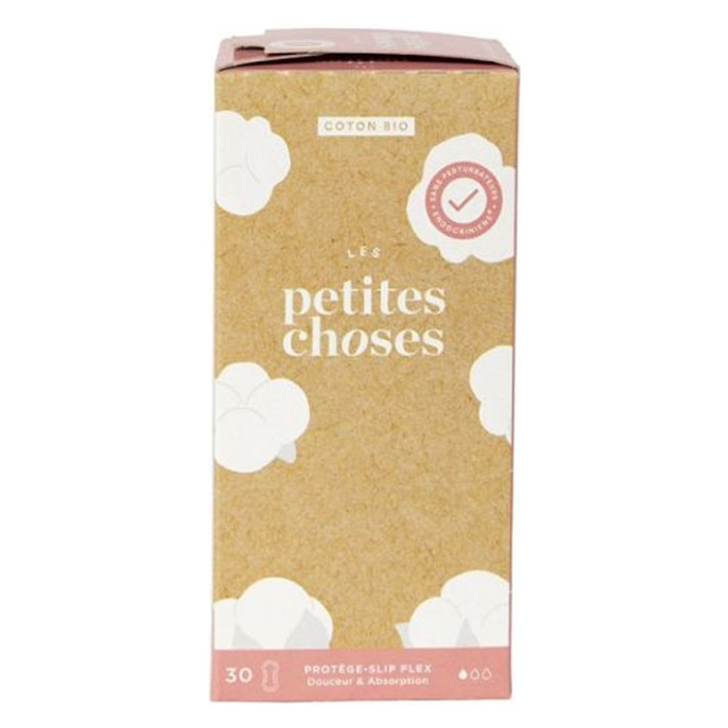 Les Petites Choses Protège-Slip Flex coton bio boîte de 30 Les Petites Choses Protège-Slip Flex coton bio boîte de 30