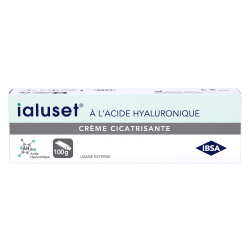Ialuset Crème cicatrisante à l'acide hyaluronique 100gr