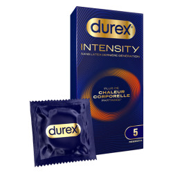 Durex Intensity Sans latex 5 préservatifs