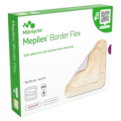 Mölnlycke Mepilex Border Flex Pansement 10 x 25cm 10 pièces