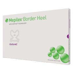 Mölnlycke Mepilex Border Protect Talon Pansement 22 x 23 cm 10 pièces