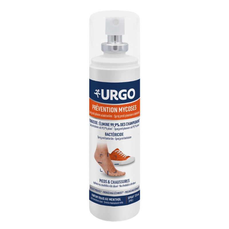 Urgo Spray Prévention Mycoses Pieds et Chaussures 125ml Urgo Spray Prévention Mycoses Pieds et Chaussures 125ml