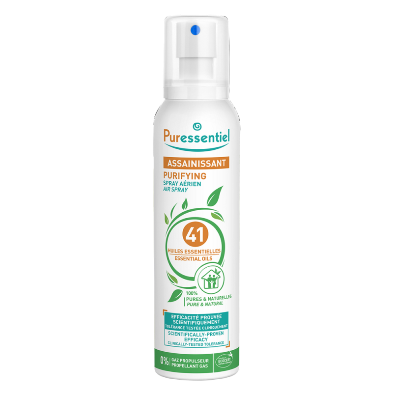 Puressentiel Assainissant Spray aérien aux 41 huiles essentielles 200ml Puressentiel Assainissant Spray aérien aux 41 huiles essentielles 200ml