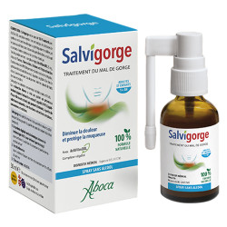 Aboca Salvigorge Spray sans alcool 30ml