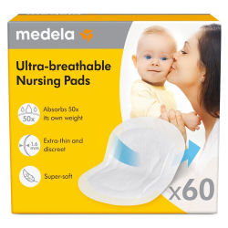 Medela Coussinets d'Allaitement ultrarespirants 60 pièces