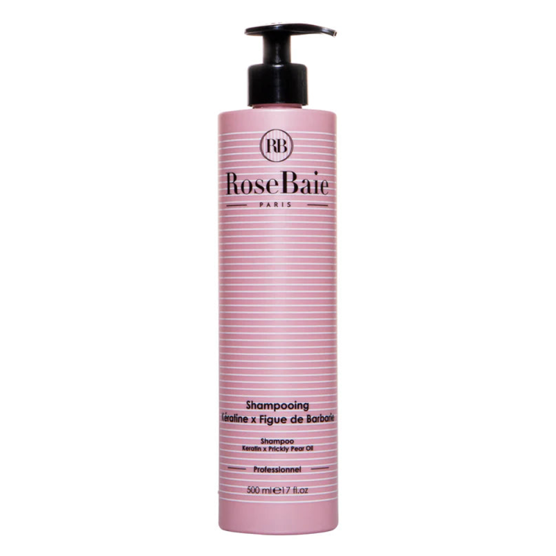 RoseBaie Shampoing Kératine x Figue de Barbarie 500ml