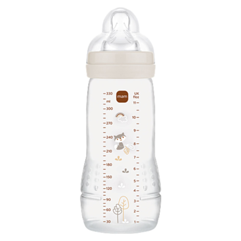 MAM Biberon Easy Active Sable +4 mois 330ml MAM Biberon Easy Active Sable +4 mois 330ml
